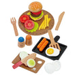 WOODY PUDDY(ウッディプッディ)はじめてのおままごと 洋食屋さんセット G05-1173 J6234 (3歳~)