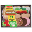 Melissa & Doug (メリッサ&ダグ) フェルトサンドイッチセット  MD3954 J038065 (3歳~)