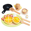 【無料名入れ対象商品】WOODY PUDDY (ウッディプッディ) はじめてのおままごと パンケーキ&カフェセット G05-1227 J607665 (3歳~) ギフト 赤ちゃん