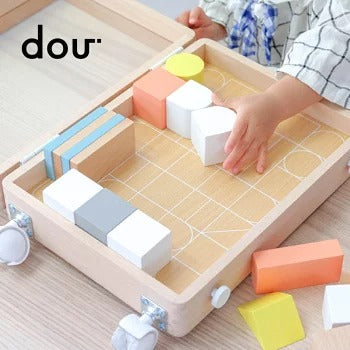 【新品】dou carry me 積み木　キャリーケース　#005 dou?(ドウ) carry me (キャリーミー) dou-005 (3歳～) – ラッキー