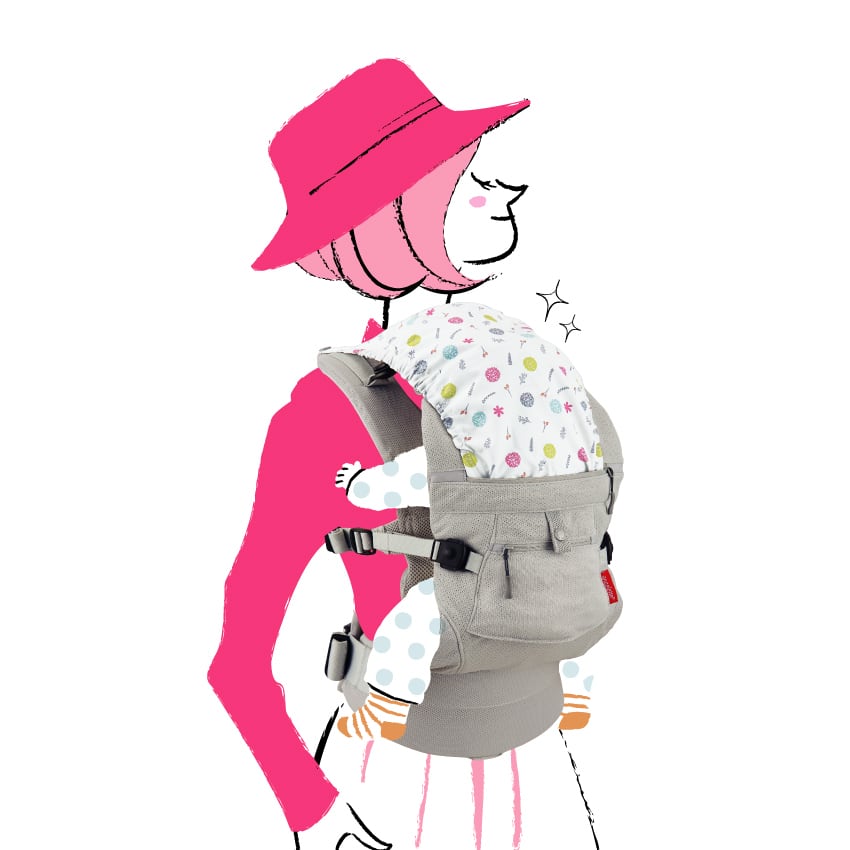 ANGELETTE BABY CARRIER QUATTRO AIR アンジェレッテ ベビー